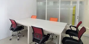 meeting room, private office, lokasi kantor tepat